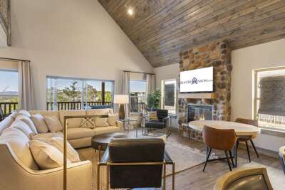 Pool's Edge Log Cabin