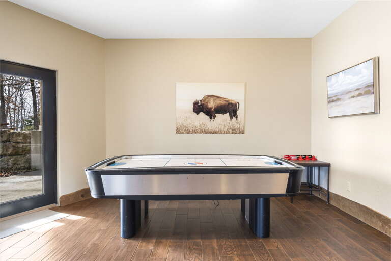 Interior With Pool Table And Wall Art Interior With Pool Table And Wall Art