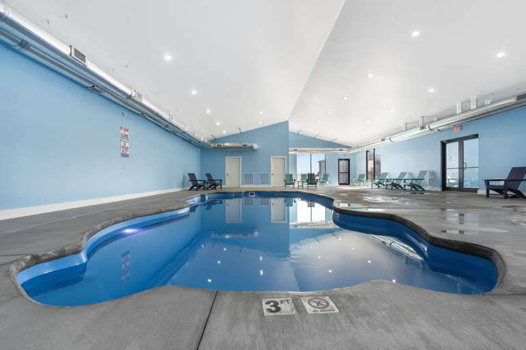 Indoor Swimming Pool With Chairs And Exercise Equipment Indoor Swimming Pool With Chairs And Exercise Equipment