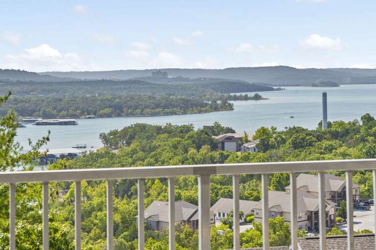 Lake View From Balcony Railing