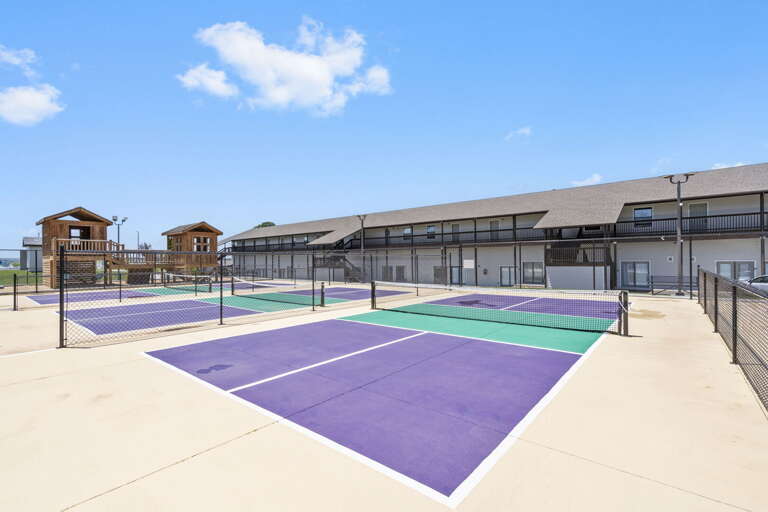 Vacation Rental Views With Vivid Tennis Courts And Tranquil Terraces