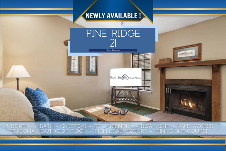 Pine Ridge - 21 w Boat Slip