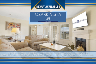 Ozark Vista 134 w Boat Slip