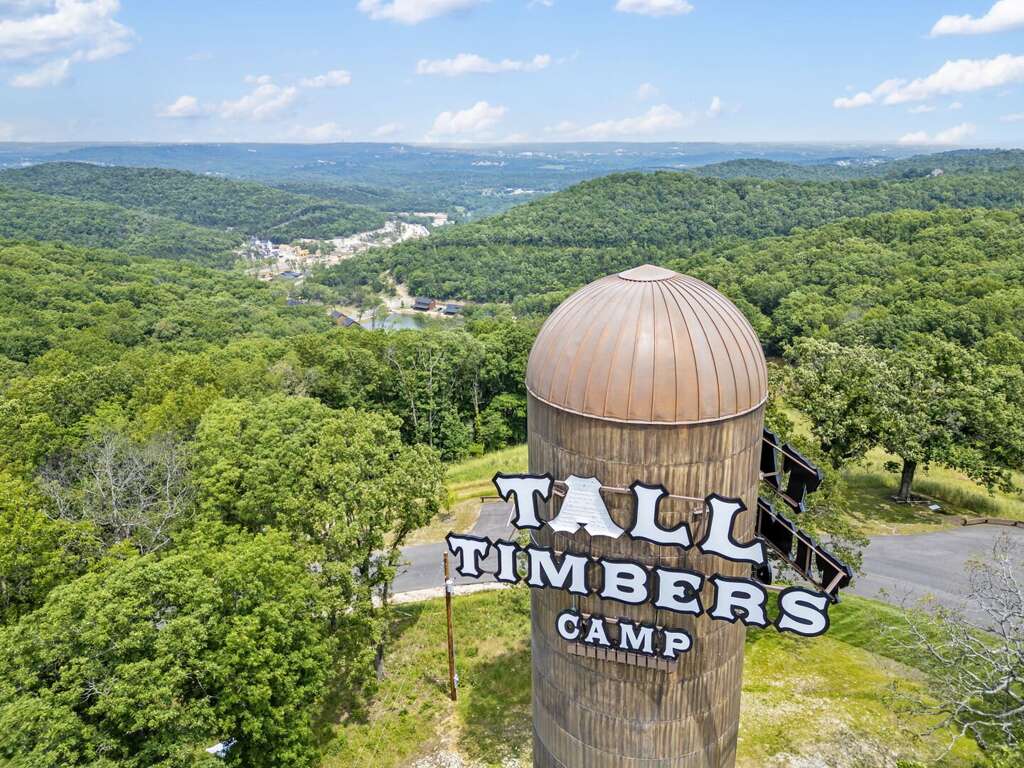 Aerial View Of Tall Timbers Camp, Verdant Valley Vistas Visible