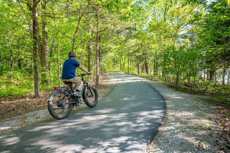 Biking Trail at State Park