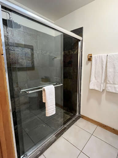 Second bathroom shower