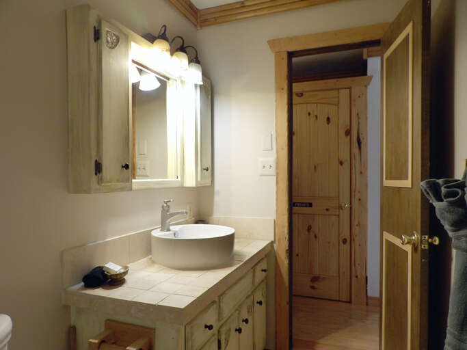 Bathroom 1 exit view