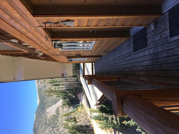 View of the mountain from the condo complex