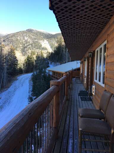 A Deck from one of the condos