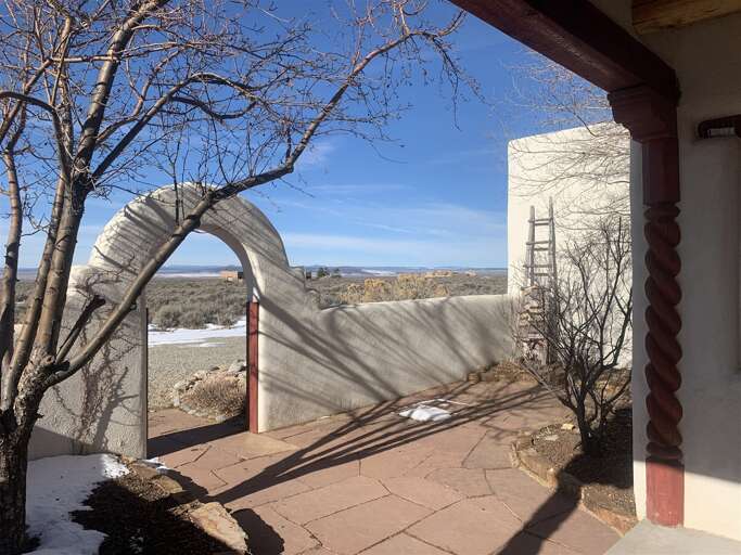 Front Patio from Front Entry