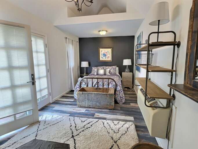 Separate bonus sleeping space across from the main house