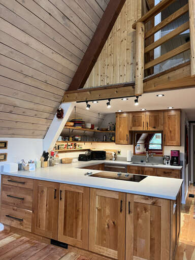 Modern kitchen is inviting for cooking family meals