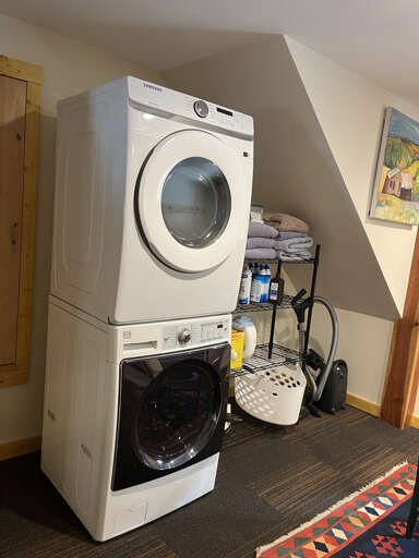Your in-unit washer and dryer make it easy to pack light and keep your clothes fresh throughout your stay.
