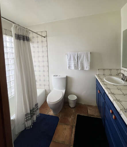 Guest wing bathroom
