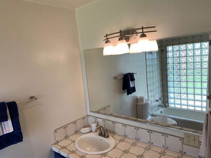 Guest wing downstairs bathroom vanity