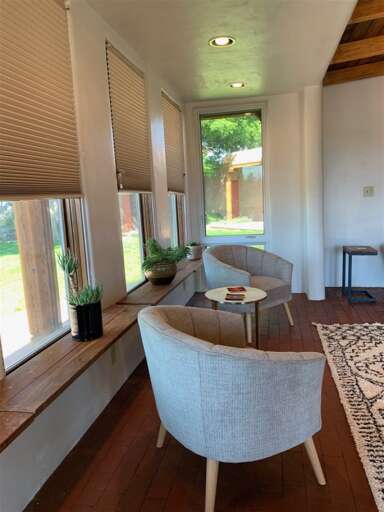 Seating area with great light