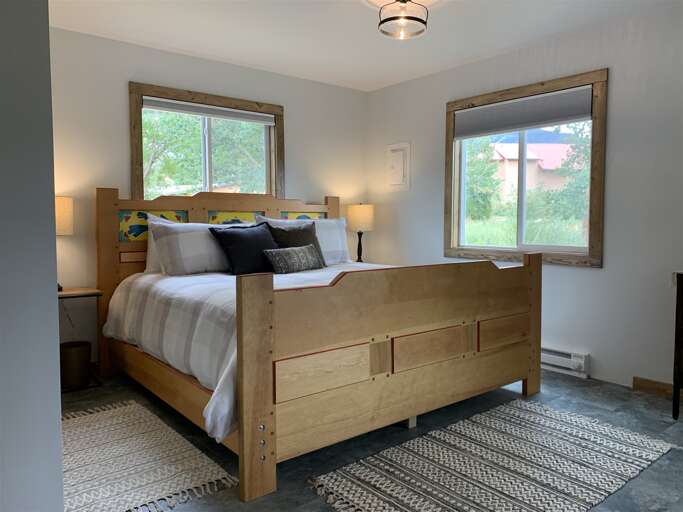 King Bedroom with view of Holy Trinity Church