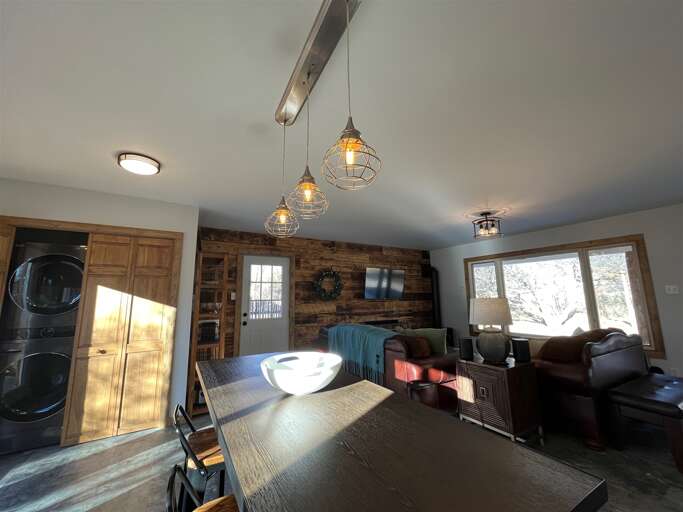 Living area from kitchen