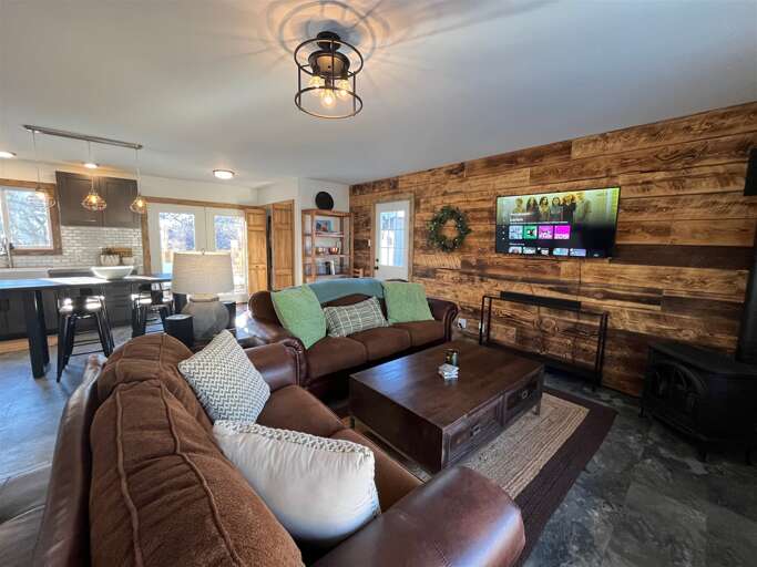 Living Area with Smart TV