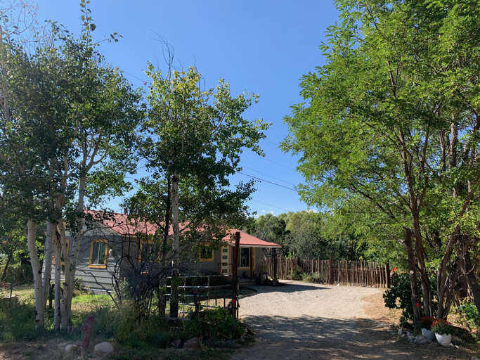 View of house from road