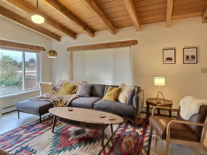 Cozy and southwestern living room
