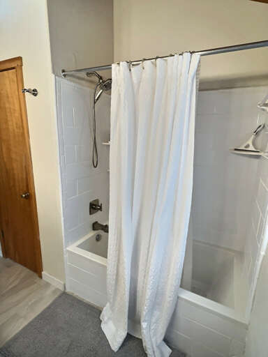 Master shower