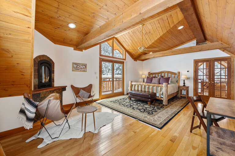 Top story bedroom with ensuite bath