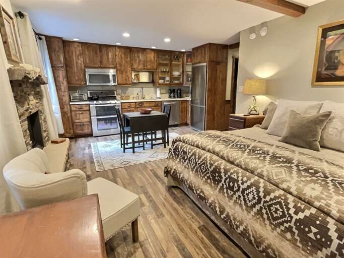 The main studio space