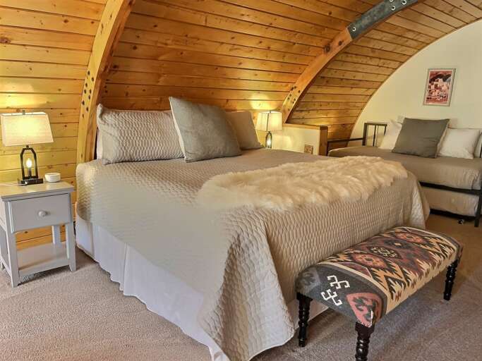 King Suite Bed with New Mattress