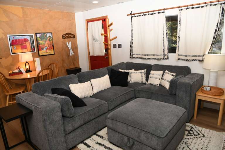 Downstairs living space