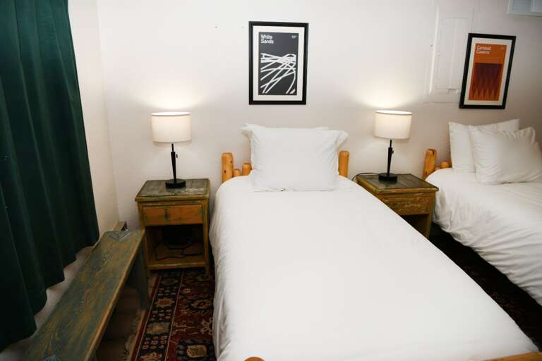 Downstairs twin bedroom