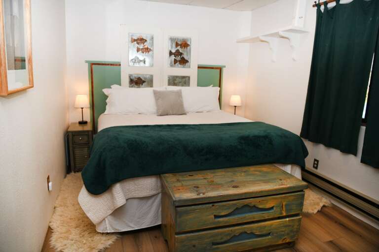 Downstairs king bedroom