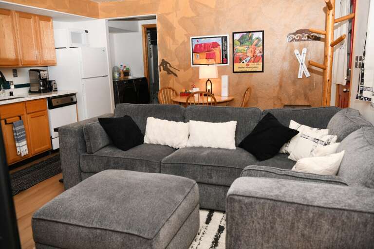 Downstairs living space