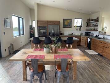 Dine, cook, and relax with your whole crew here