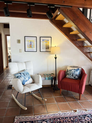 Cozy seating nook downstairs