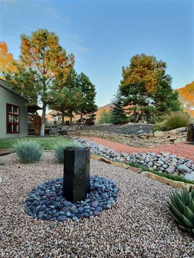 Back yard fountain