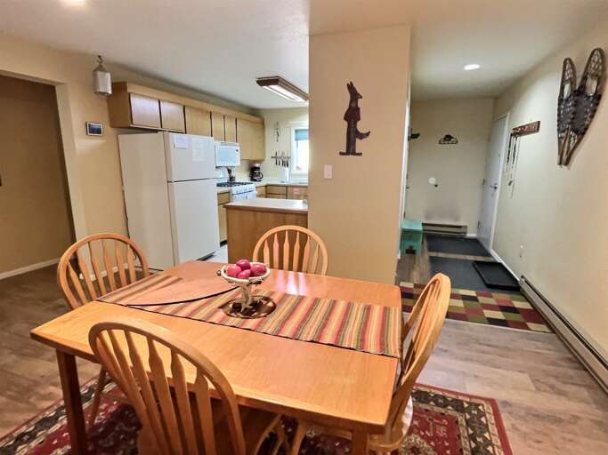 Looking toward the entryway