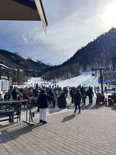 Ski Valley Plaza and Base of Chair 1