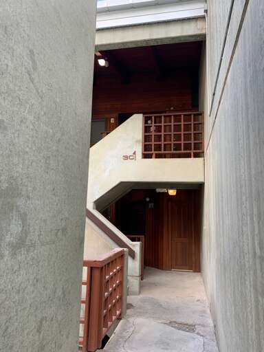 Striking building stairways