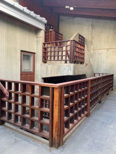 Striking building stairways