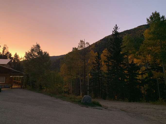 Fall sunsets