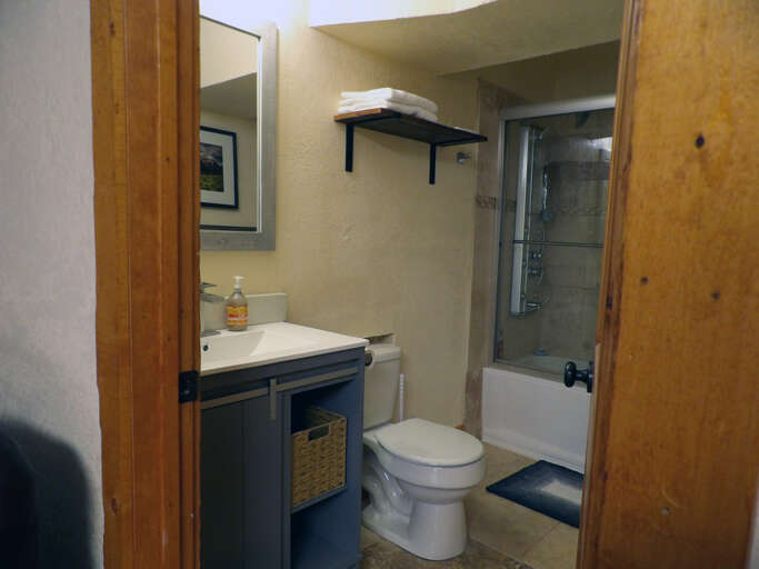 Bath from Living Area