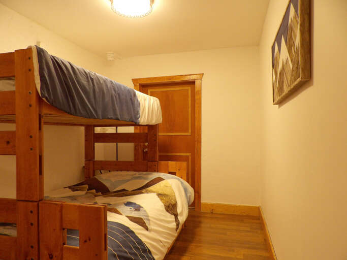 Bunk Bedroom from entry with egress
