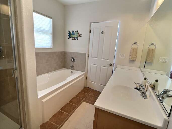 Master bath tub