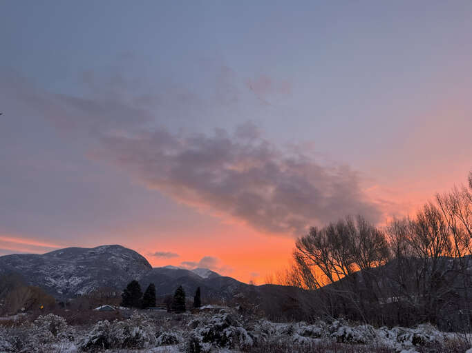 An Arroyo Seco Sunset