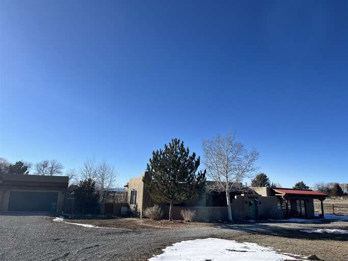 Circular drive, last home on the shared driveway