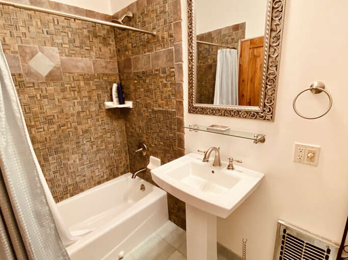 Apartment bathroom
