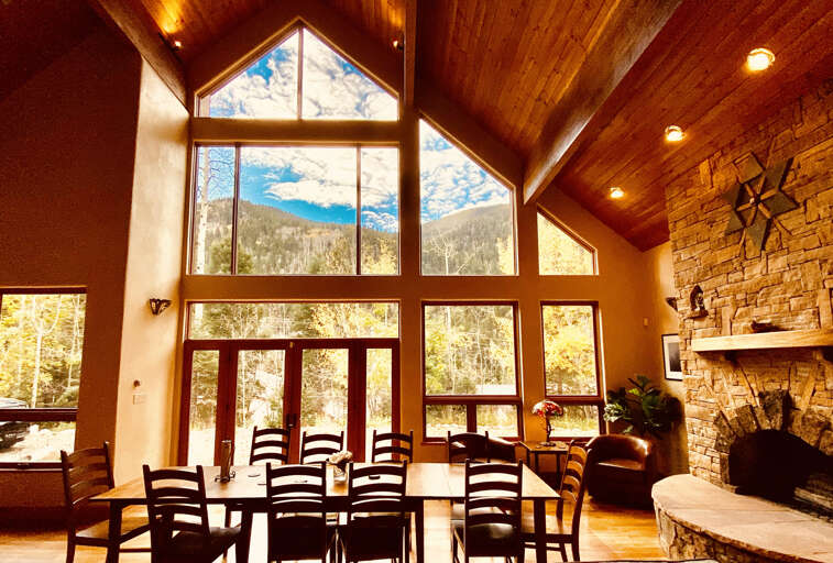 Dining area views