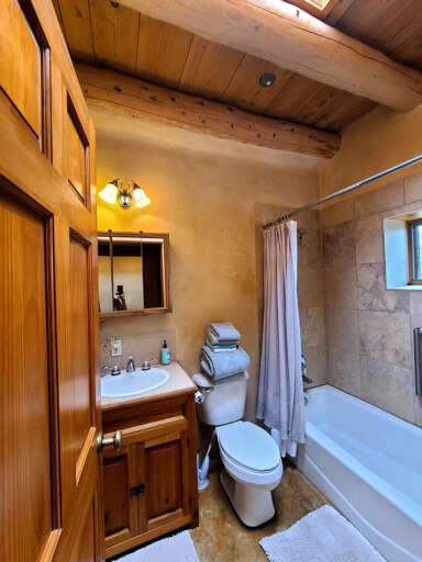Bathroom with tub