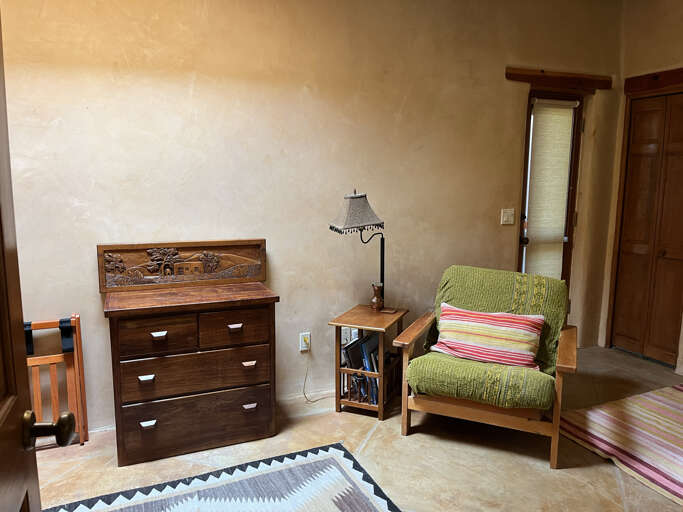 Bedroom reading spot